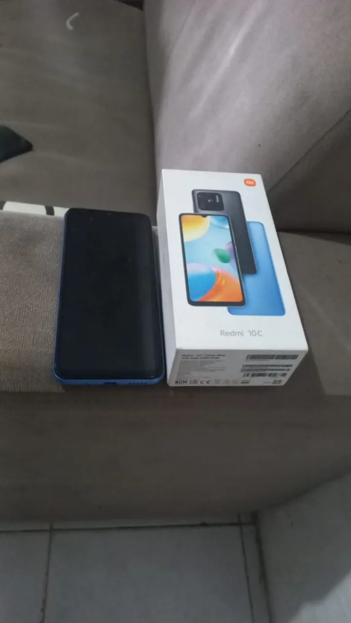 Smartphone xiaomi 10 c em estado de novo