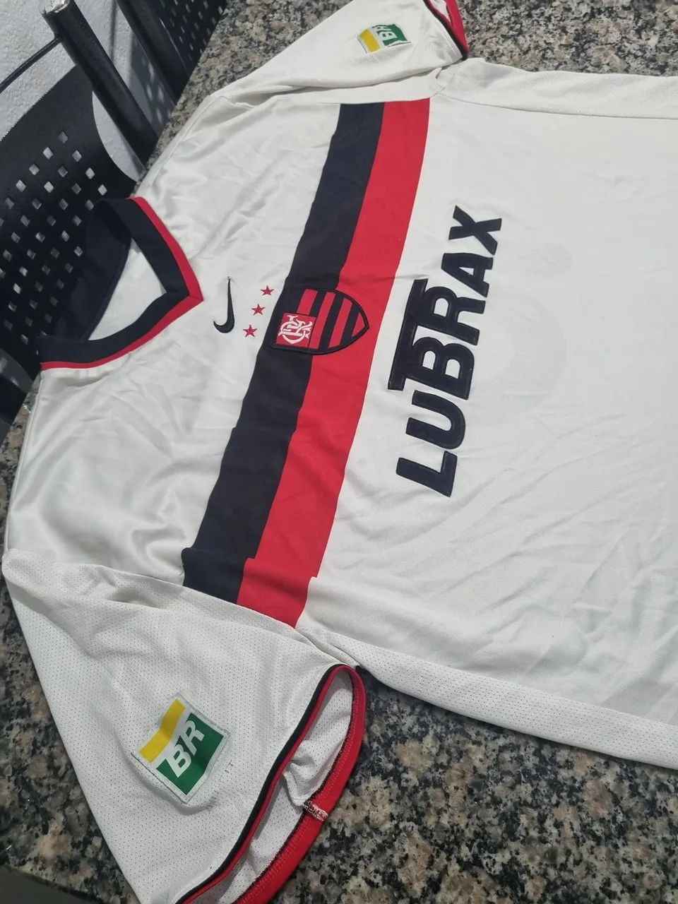 Camisa Flamengo 2001 - Lubrax - Nike - Foto 4
