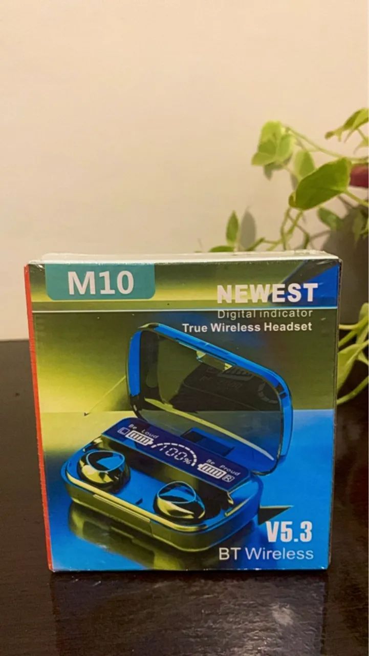 Fone de Ouvido Bluetooth TWS M10 - Novo