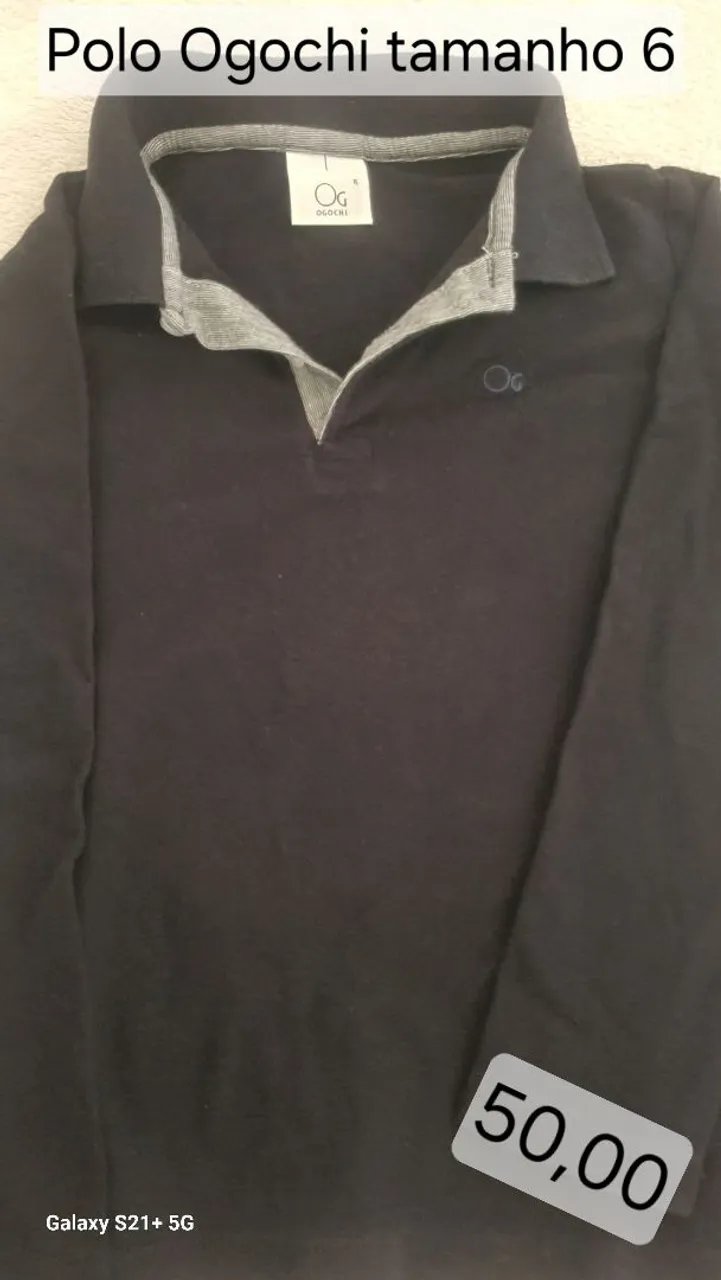 Polo Ogocchi tamanho 6