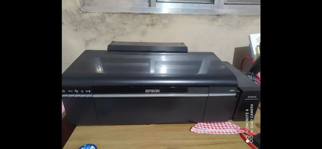 Impressora Epson L805 seminova usada apenas 3 meses 64169972715267120