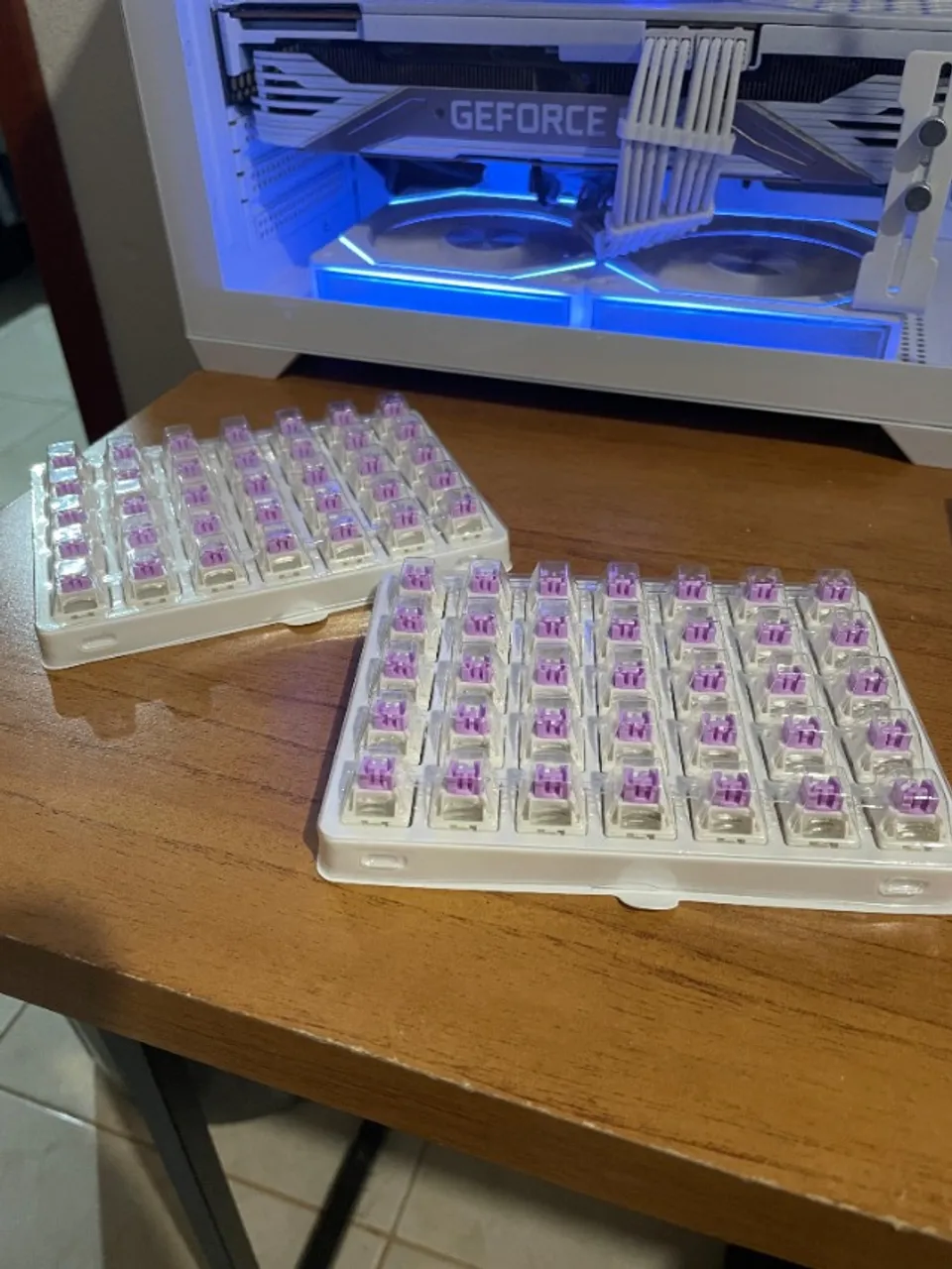 70 Peças Switch Magnético OKT Purple Star RGB 0.01MM
