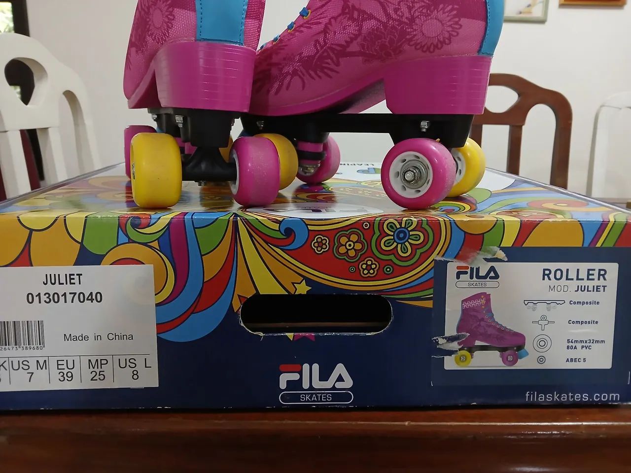 Abec Patins Fila Infantil Patines Fila Skates NRK Carbon Deporvillage