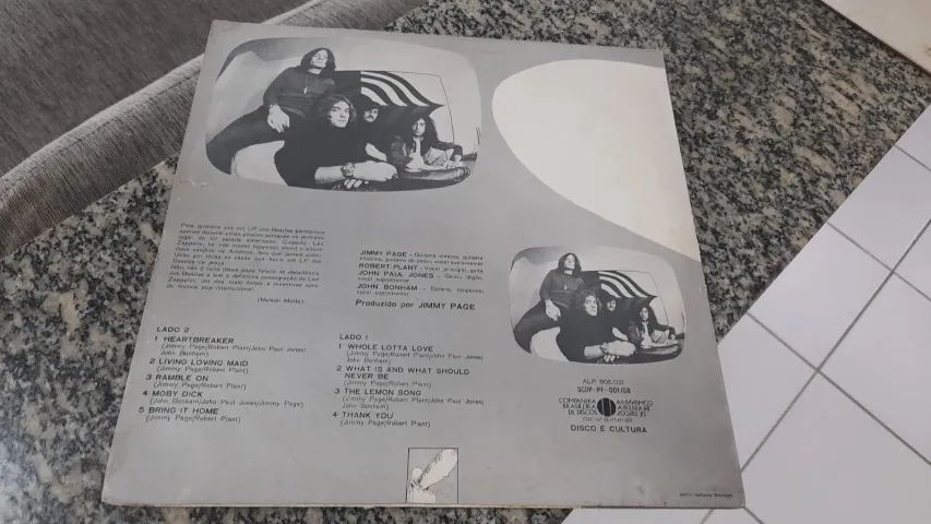 LP Led Zeppelin II - 1970 - 1ª prensagem nacional ATCO - Foto 2