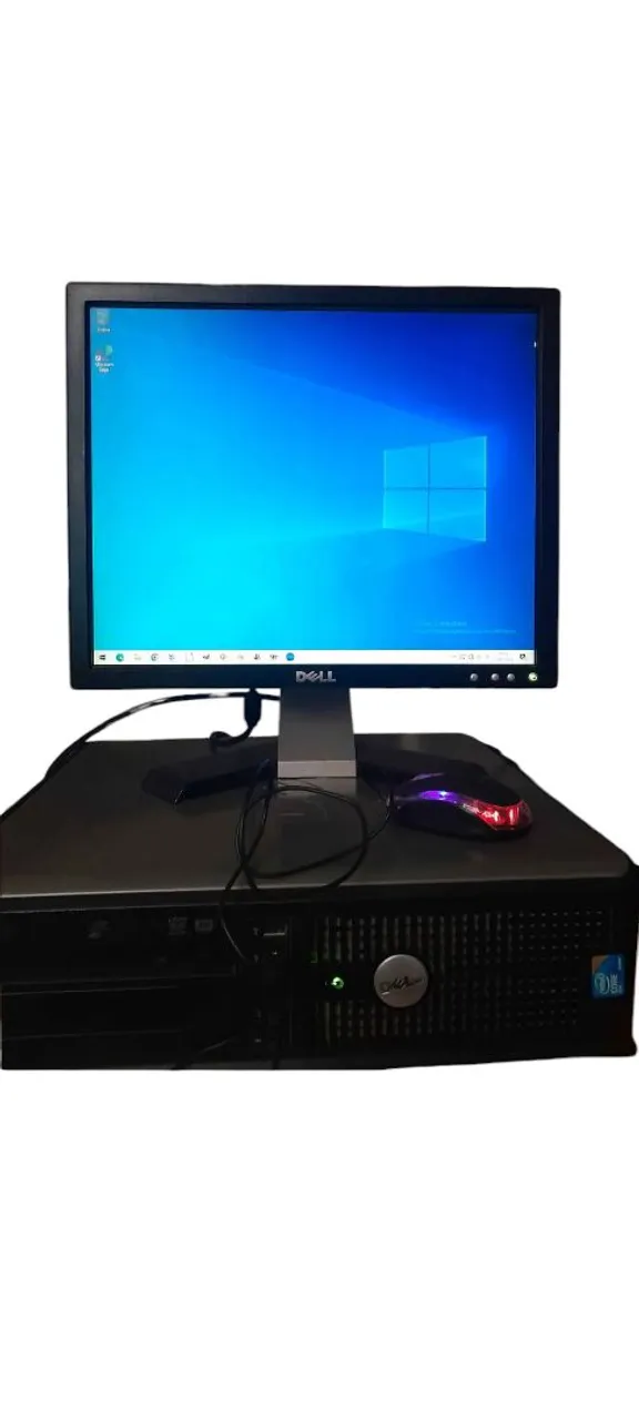 Computador Dell Completo - Tela e Mouse Gamer