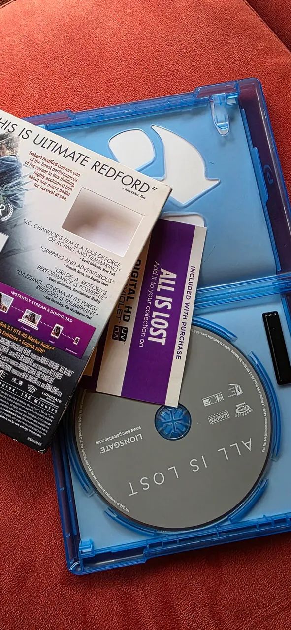 All is Lost - Bluray americano - Foto 3