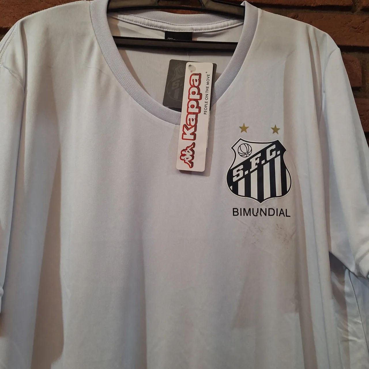 Camisa Santos FC kappa - desgaste simbolo - Foto 4