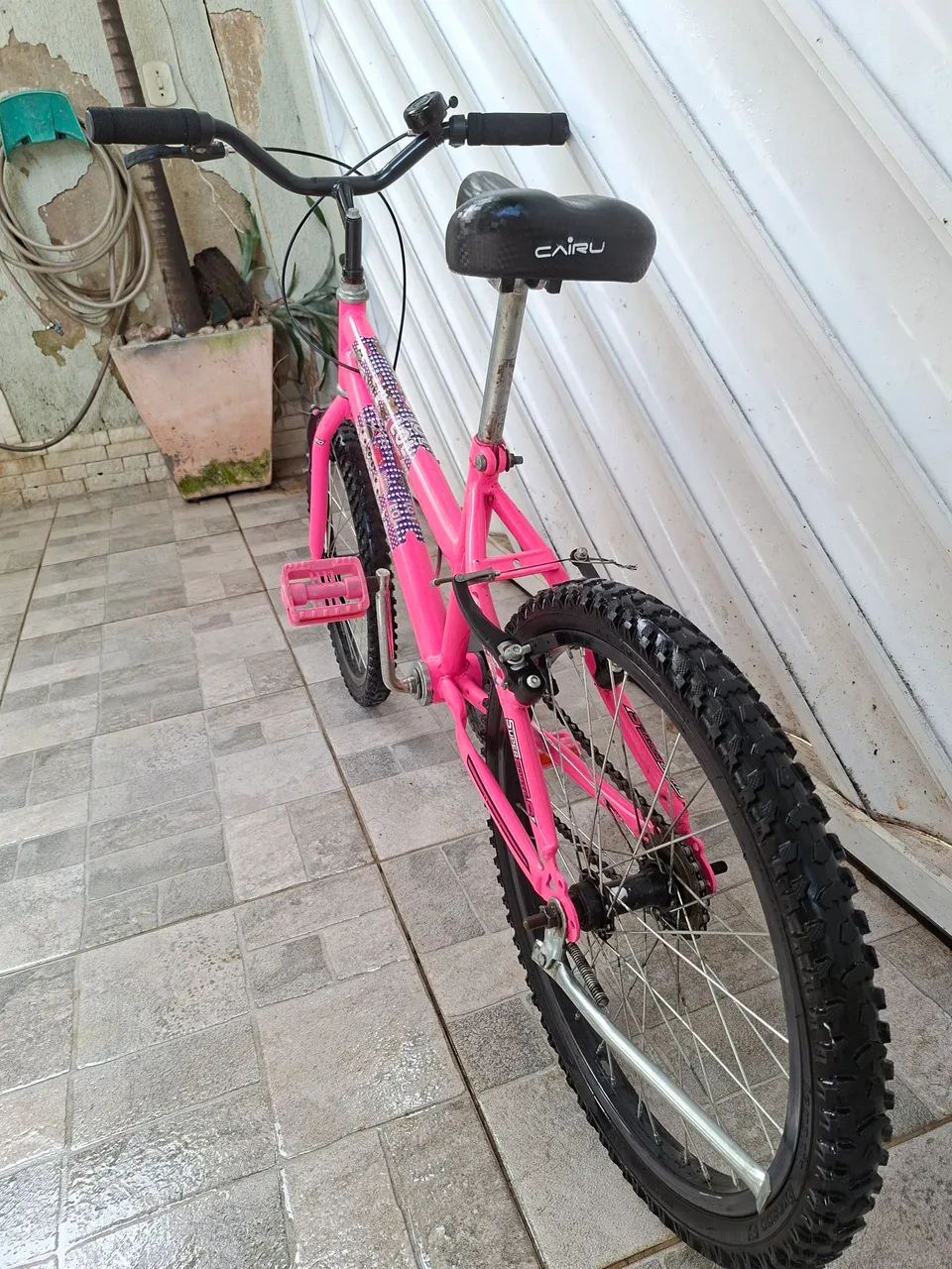 Bicicleta Infantil Rosa Aro 20 - Foto 5