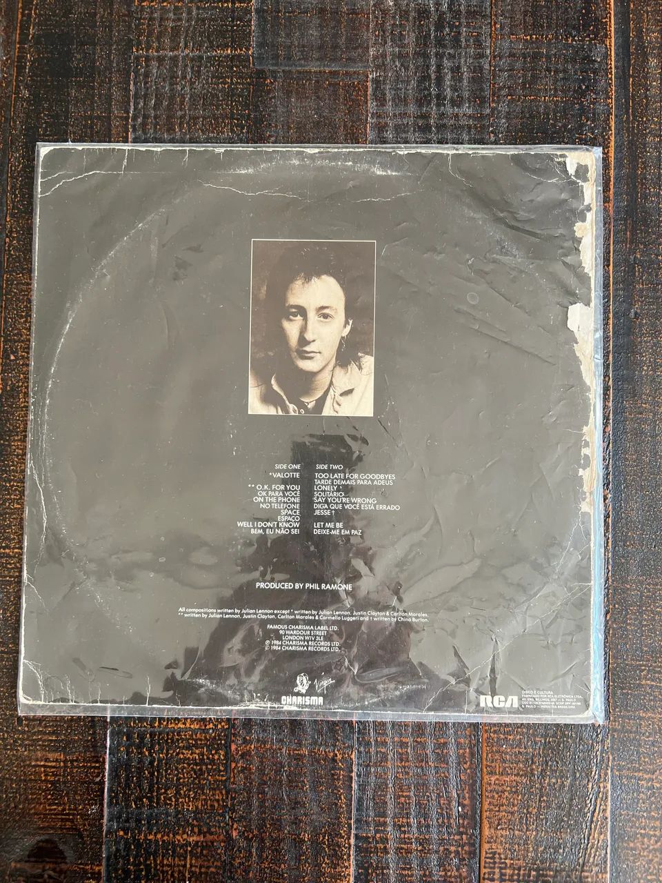 LP Julian Lennon Valotte - Foto 2