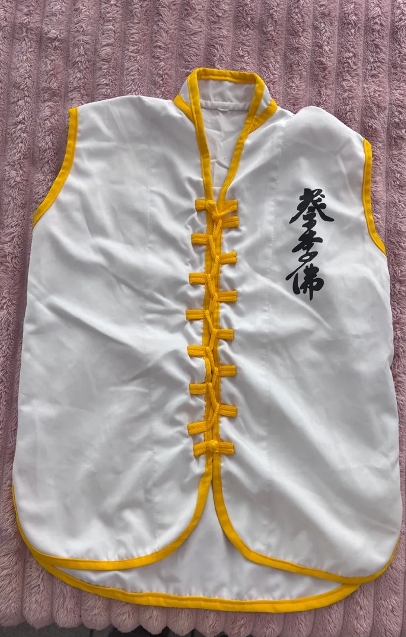 Colete infantil Kung fu apenas 50