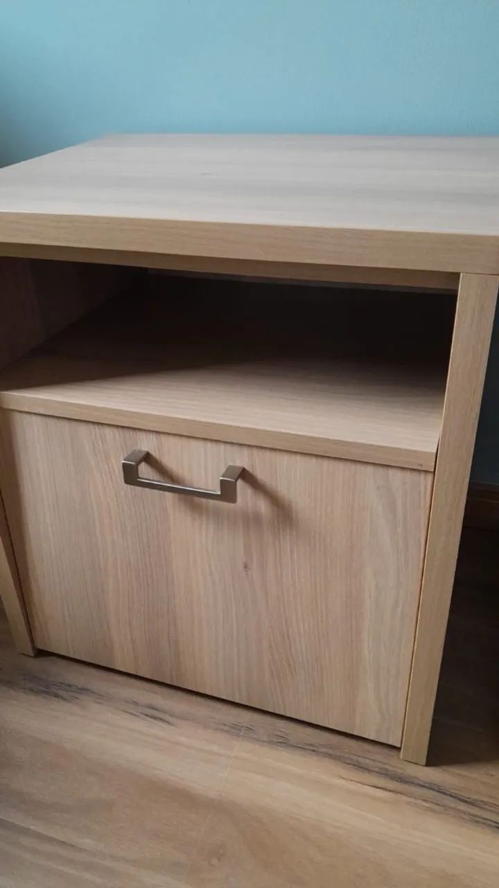 Mesa de cabeceira em madeira - Foto 3