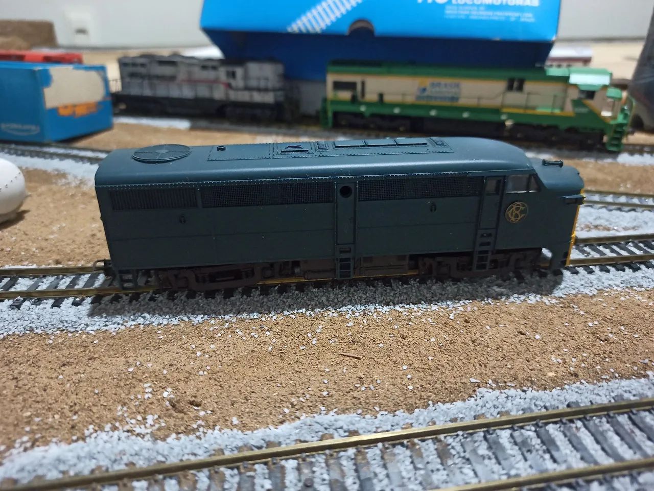 Trem de Ferro de Coleção - Locomotiva - Foto 3