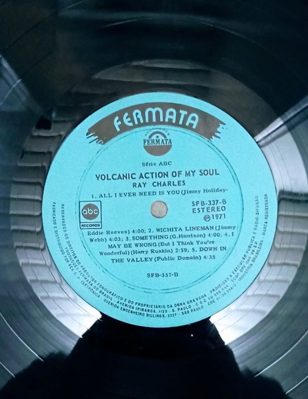 Lp Ray Charles - Volcanic Action Of My Soul 1971 - Raro - Foto 4