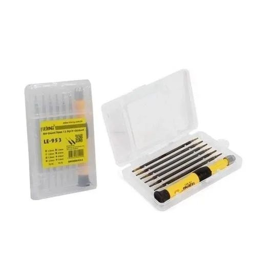 Kit Chave Torx 12 peças para Celular LELONG LE-953 - Foto 2