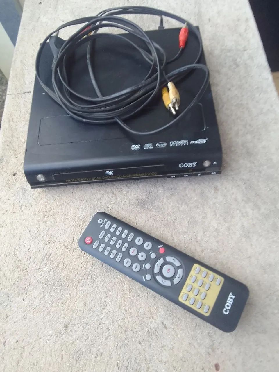 DVD Player Coby com Controle Remoto