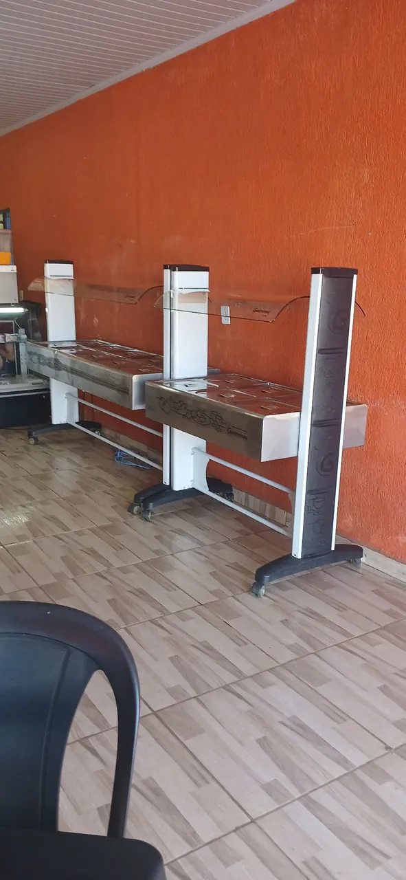 Balcão de Buffet Aquecido