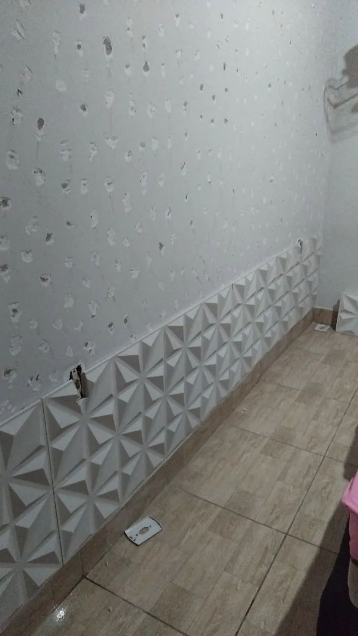 Placas de 3D (gesso ou cimento)