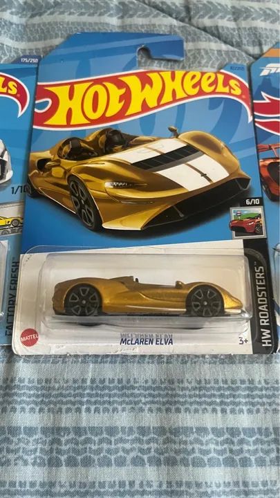 Carrinho Hot Wheels McLaren Elva - Novo