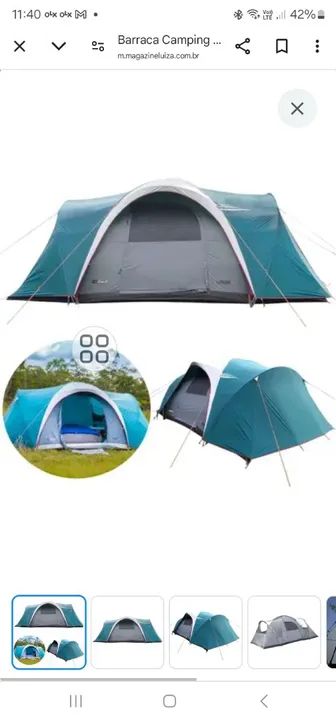 Barraca camping laredo 8/9