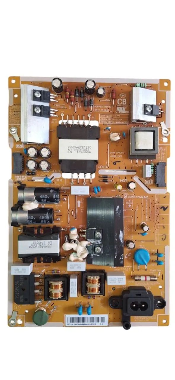 Placa Fonte modelo CNO7BN4400806ADCO7JBE2678 R.G TV SAMSUNG UN43MU6100G
