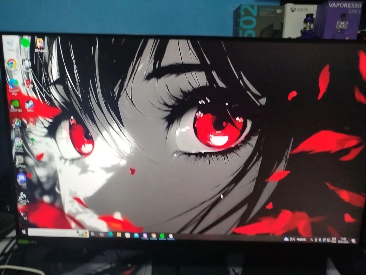 Monitor Asus 200HZ 25pol, IPS com som embutido