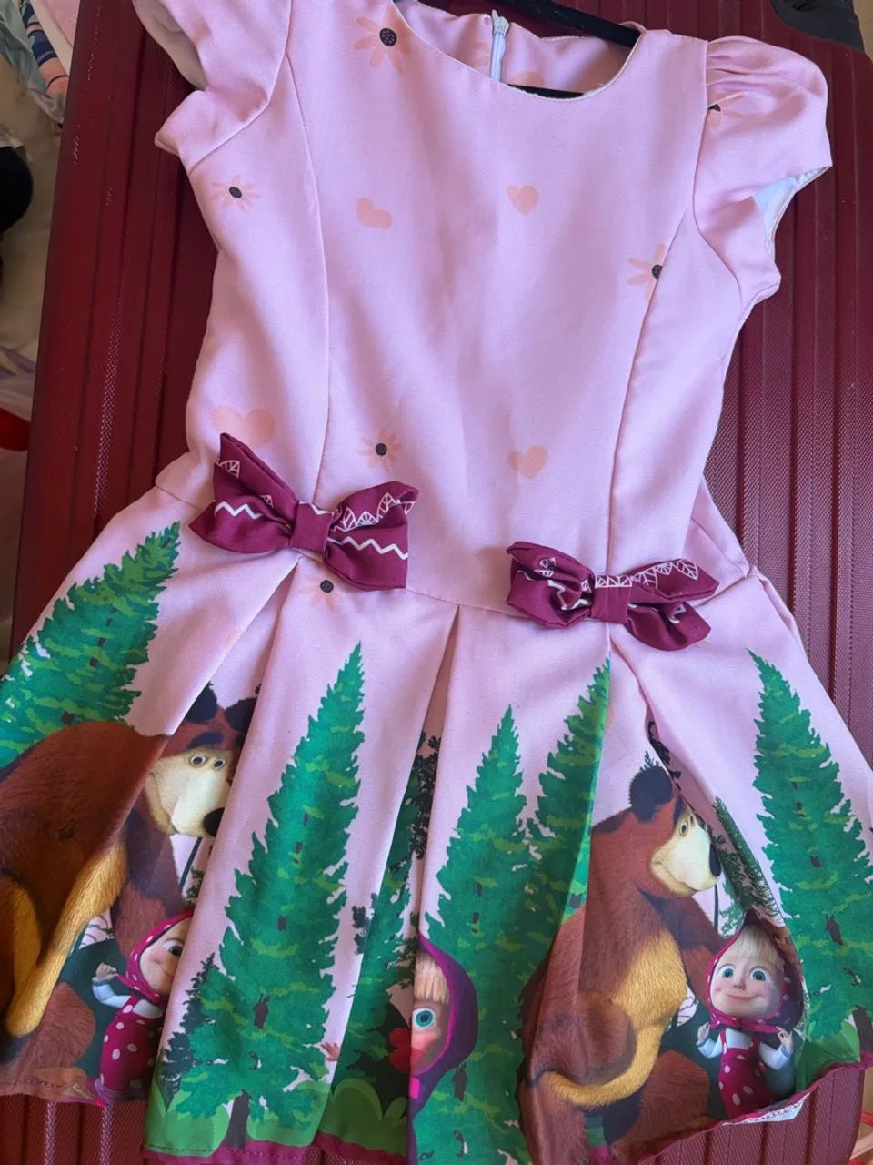 Vestido Masha e o urso