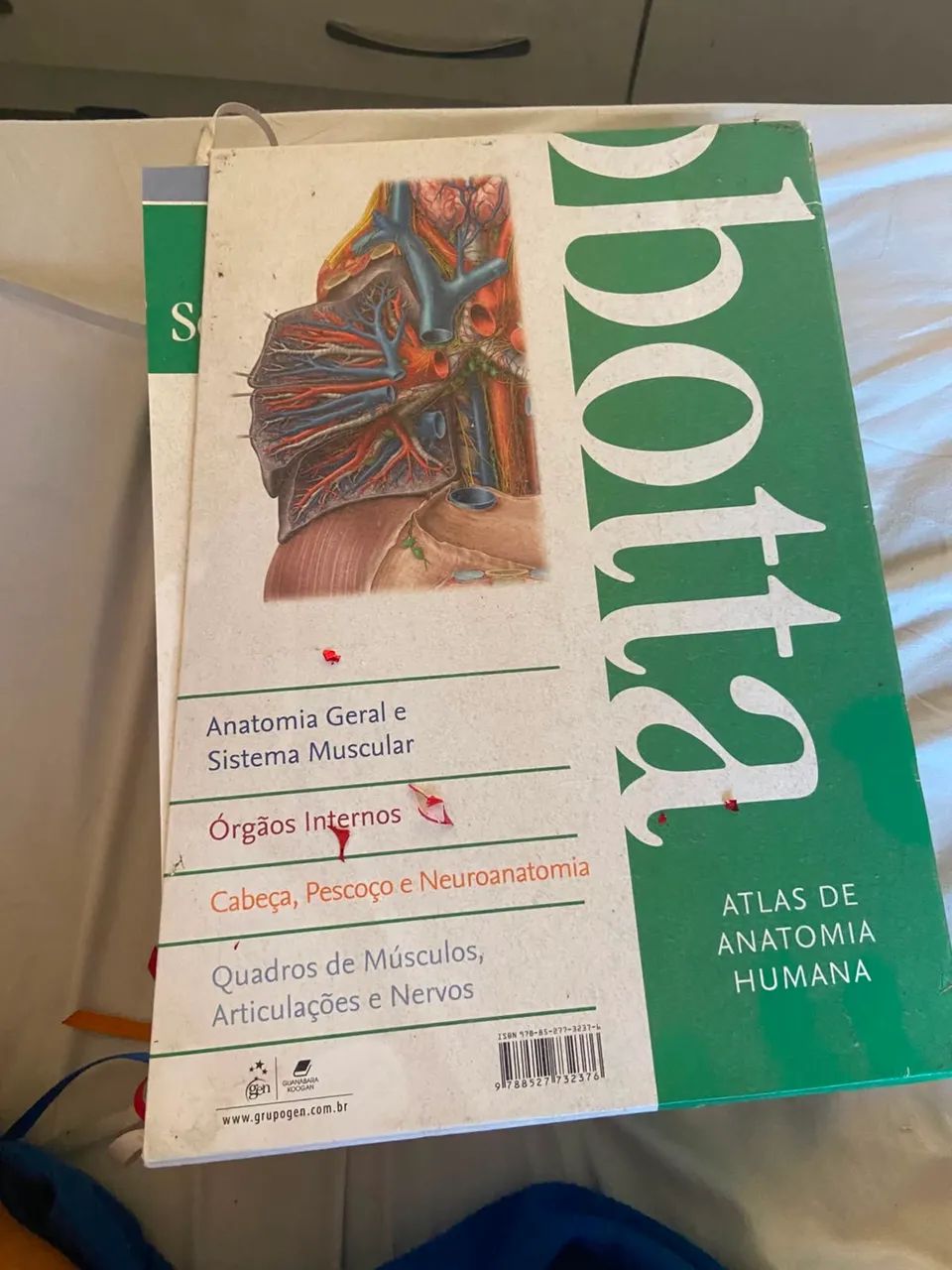 Atlas de Anatomia Humana Sobotta (24ª edição) 650 reais