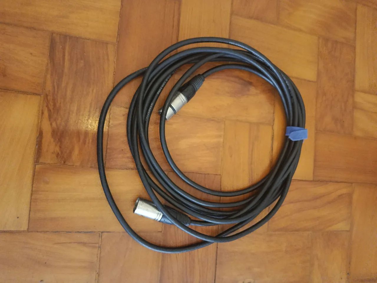 Cabos XLR Profissionais, Lote com 5 cabos - Foto 4