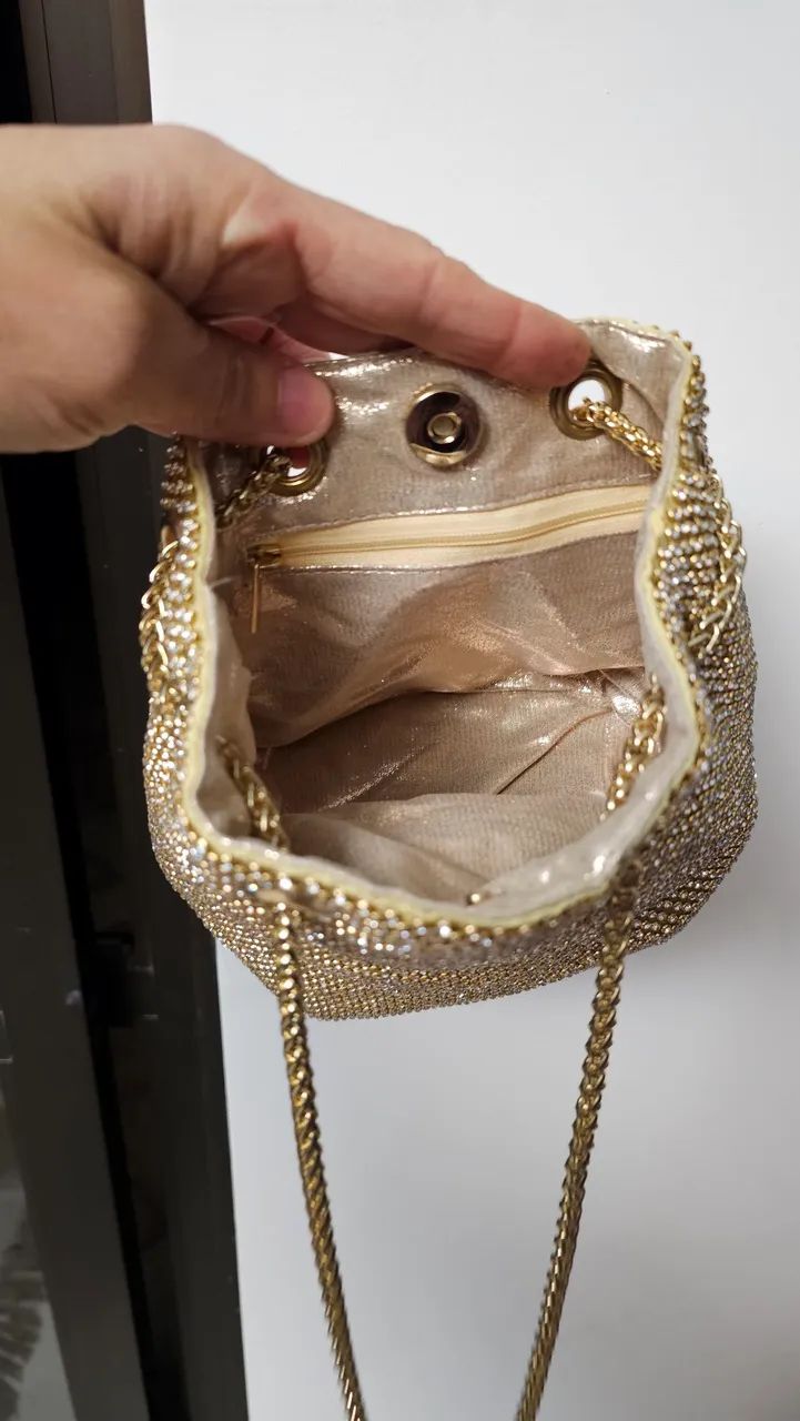Bolsa strass - Foto 4