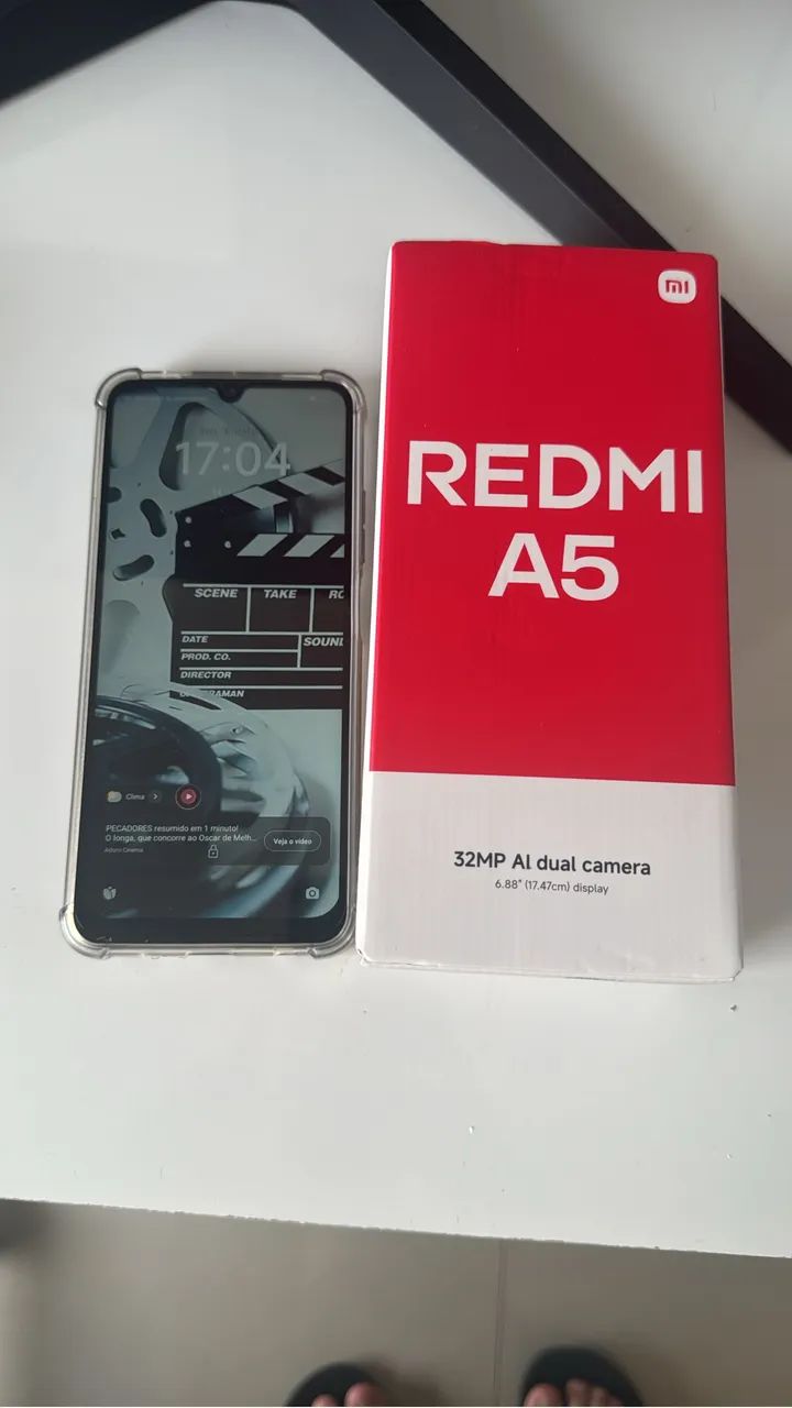 Xiaomi Redmi A5 64gb 32MP AI Dual Câmera