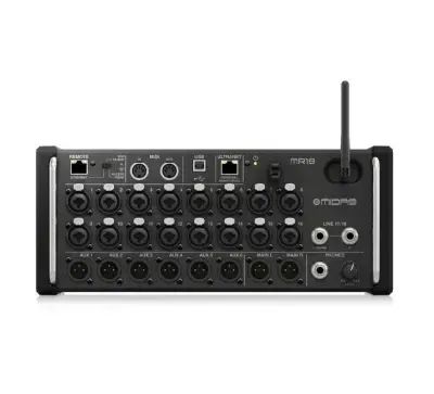 Mesa de Som Digital Midas MR18 Rack 18 Canais Interface USB