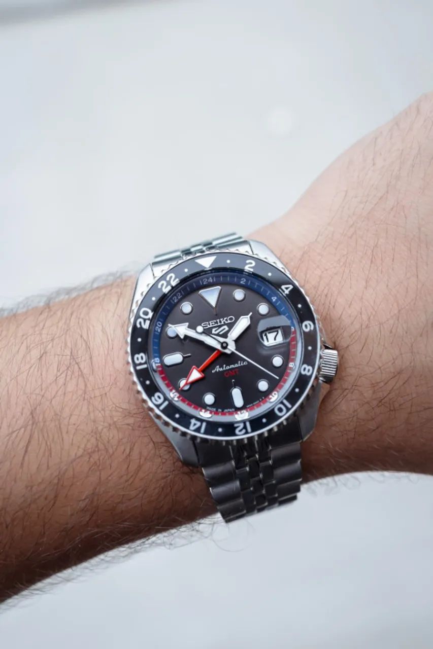 Relógio Seiko 5 Sport GMT U.S Special Creation SSK019 - Acessórios