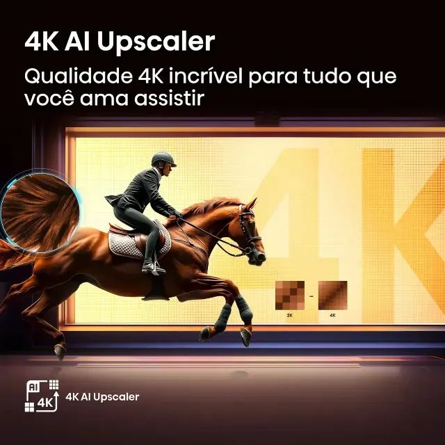 TV Smart 75 Polegadas QLED 4K - Hisense - PRODUTO NOVO COM GARANTIA - Foto 3