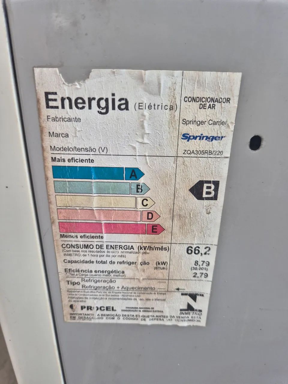 Ar condicionado 30mil btus quente e frio - Foto 3