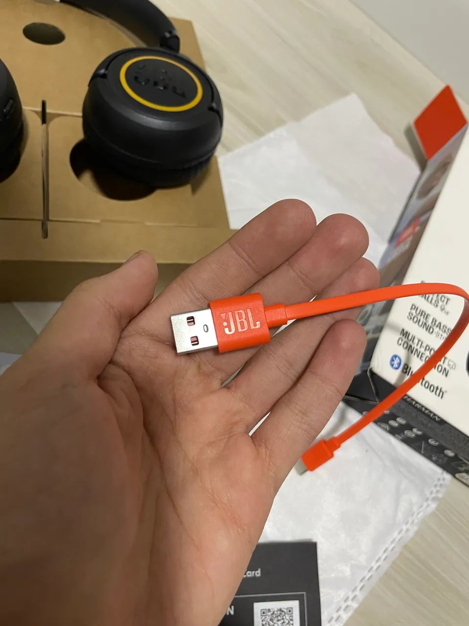 Fone JBL Tune 530bt Original sem uso - Foto 4