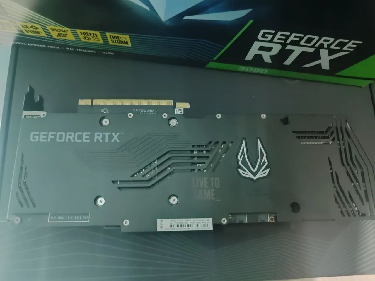 RTX 3080 Zotac Gaming Trinity  - Foto 3