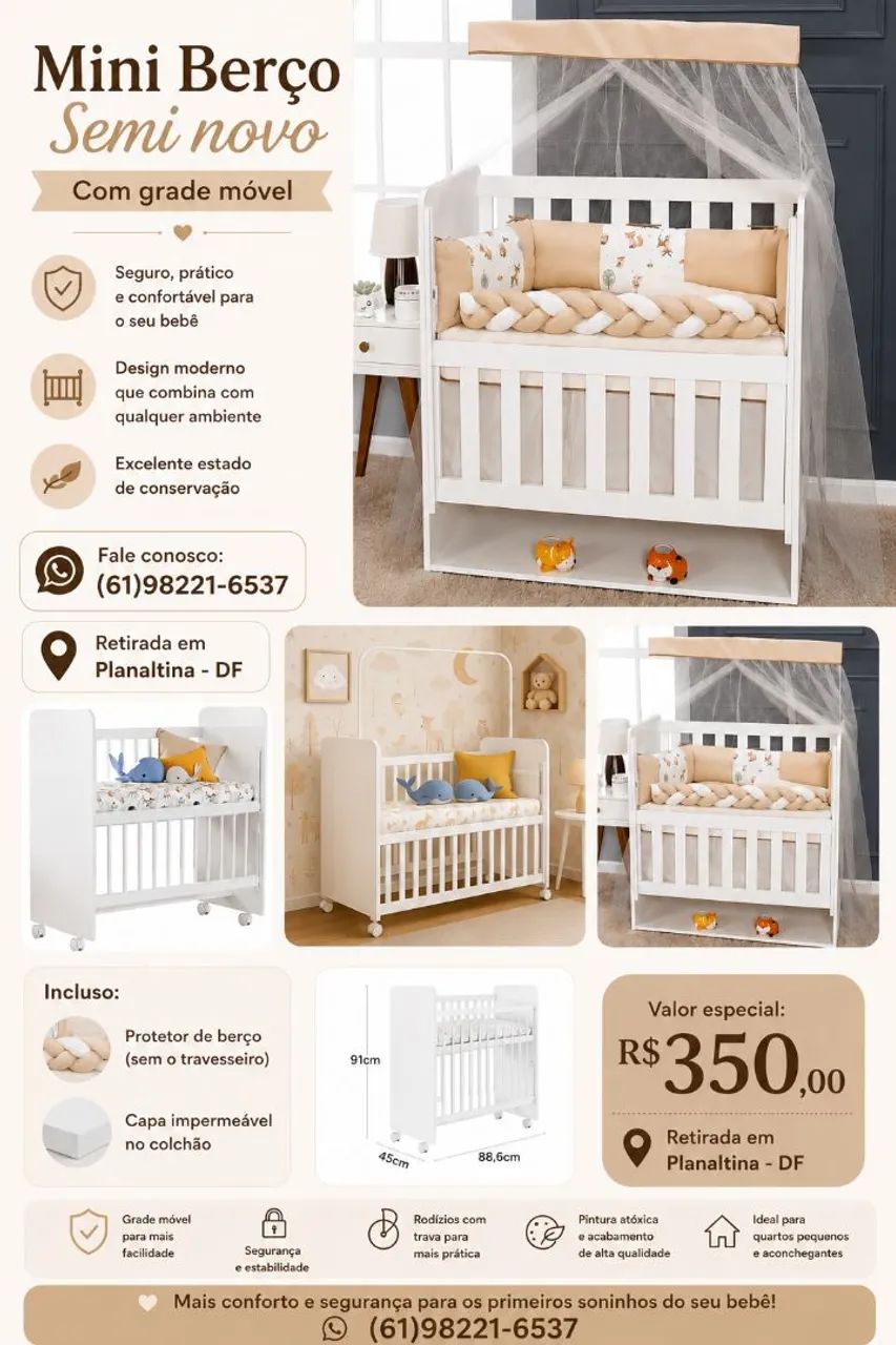 Mini berço 