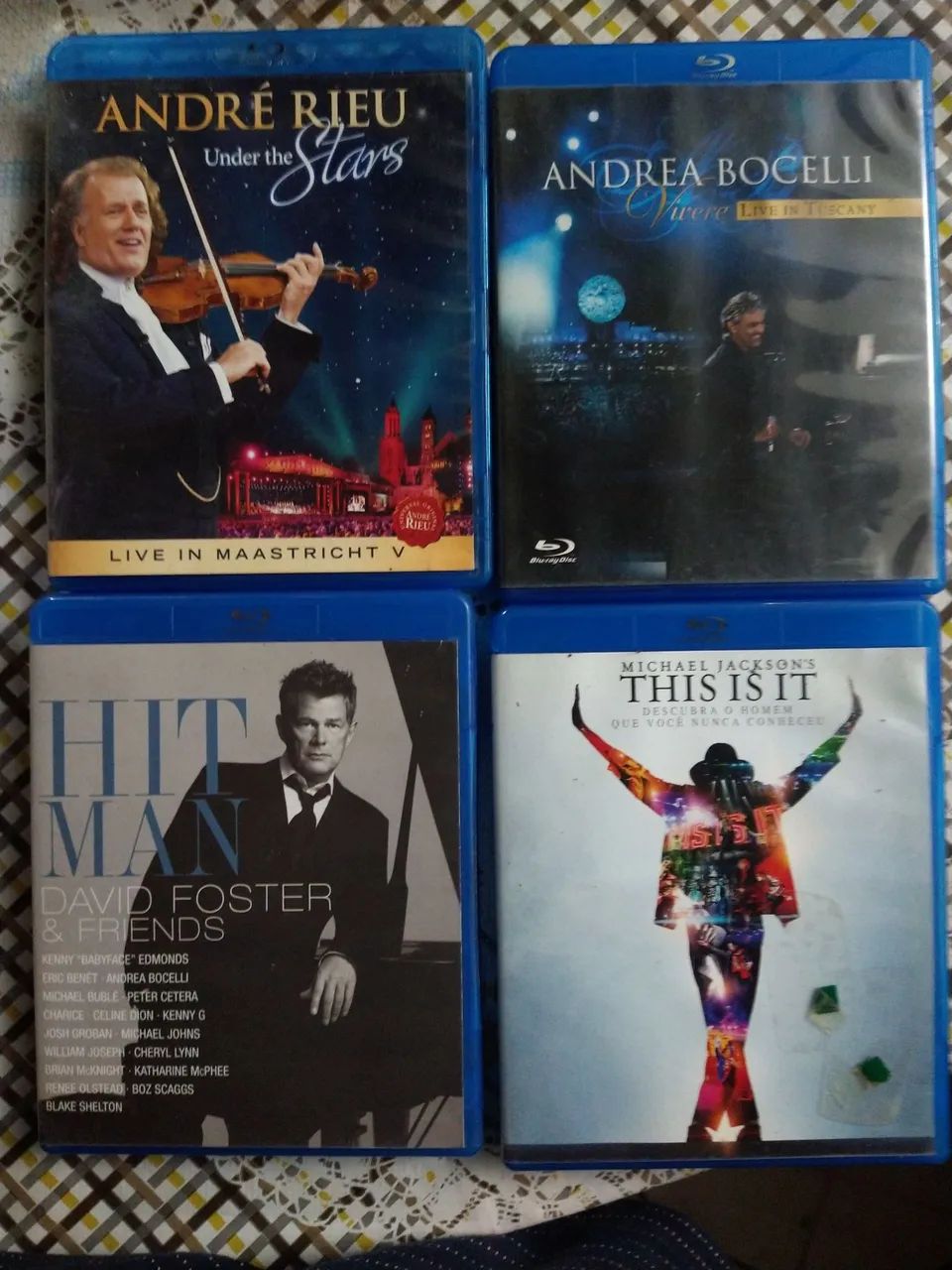 Blu-ray musical diversos 