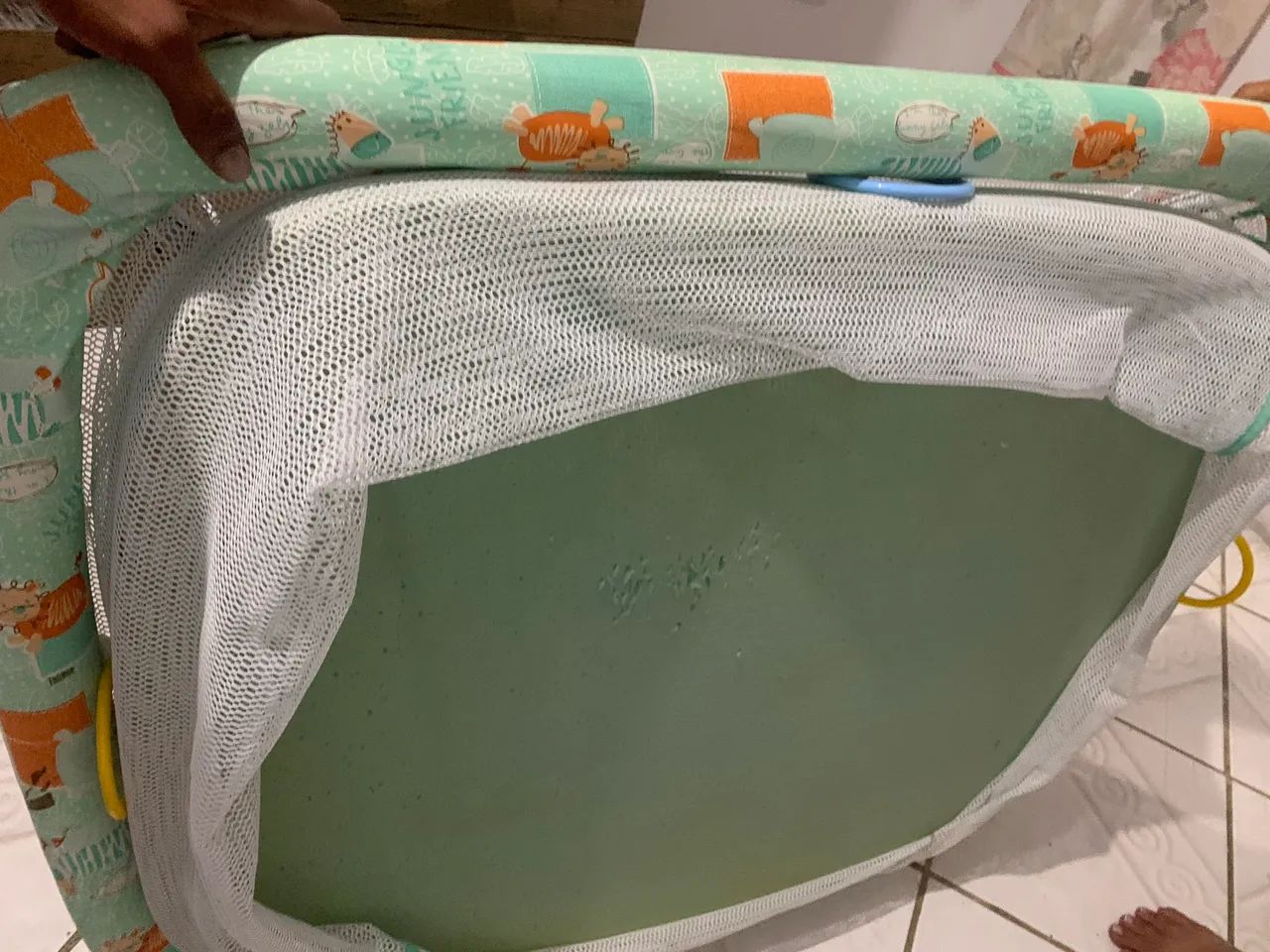 Banheira e cercado