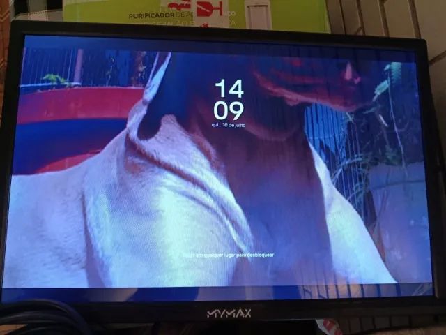 Monitor 19' Polegadas Hd Led 60hz Hdmi Vga 3.6ms Preto Mymax - Foto 3