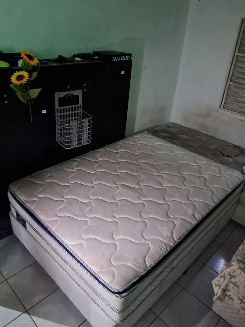 Cama Casal Colchão + Box Gazin Blue Diamond - Foto 3