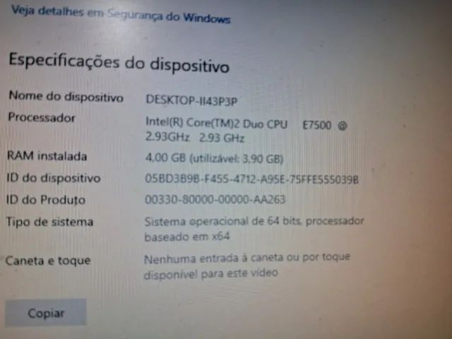 Hp Compaq 8000 Core 2 Duo E7500 Hd 250gb 4gb Ram - Foto 5