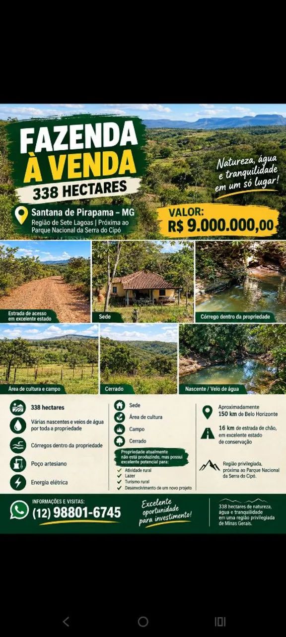 Venda fazenda