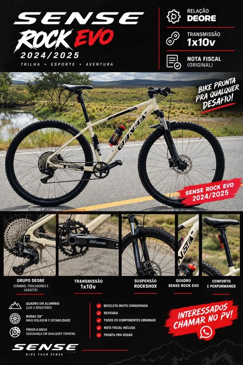 Bicicleta sense rock evo