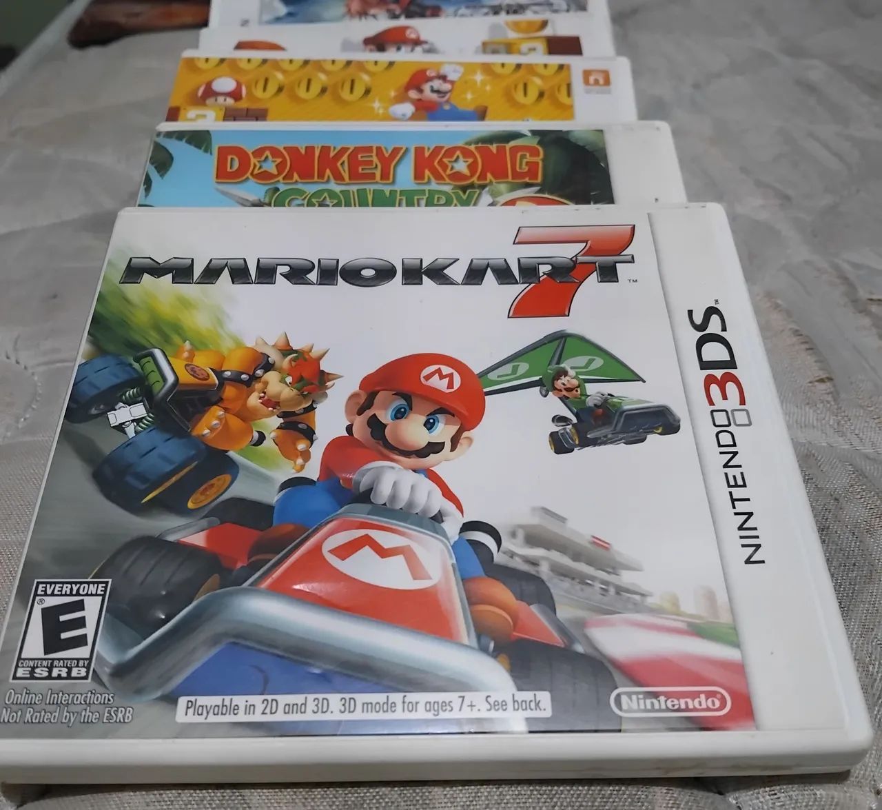 Mario kart 7 3ds completo caixa e manual  - Foto 2