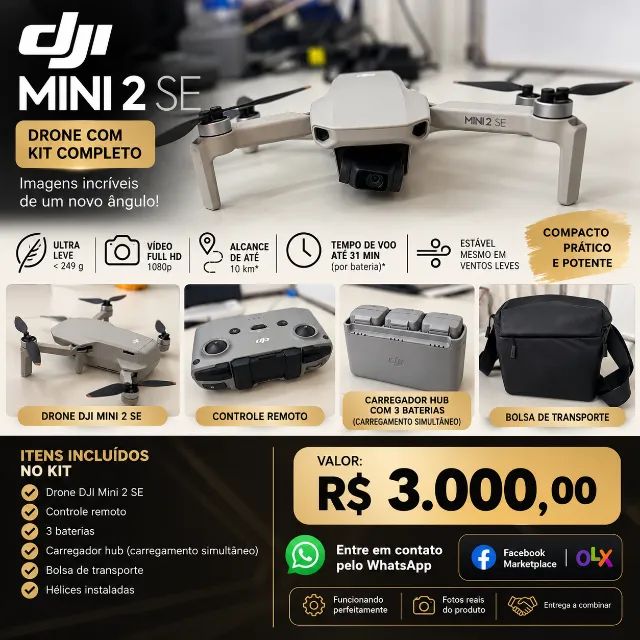 DRONE DJI Mini 2 SE - Foto 3
