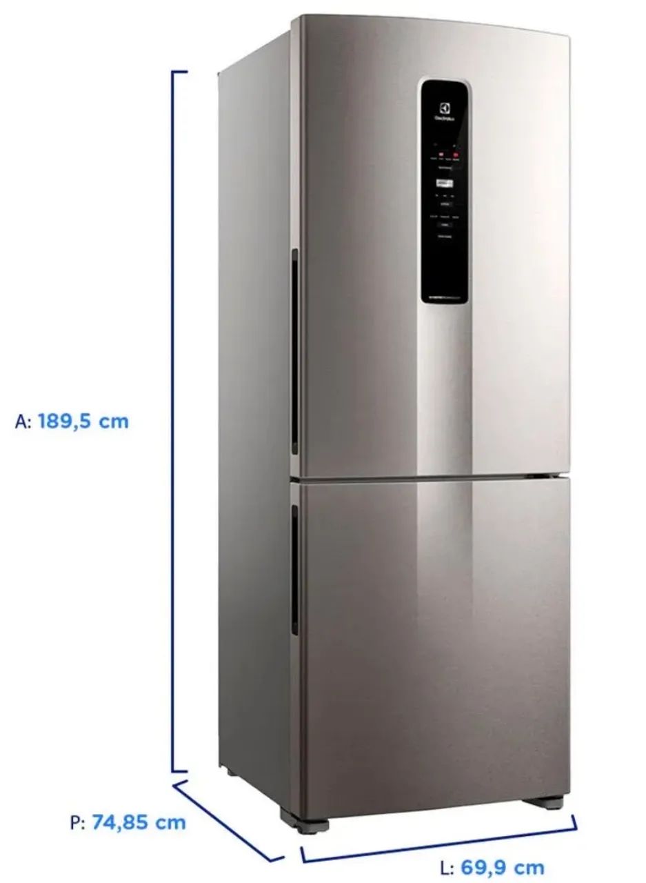 Geladeira Refrigerador Electrolux 490L Frost Free - Foto 3
