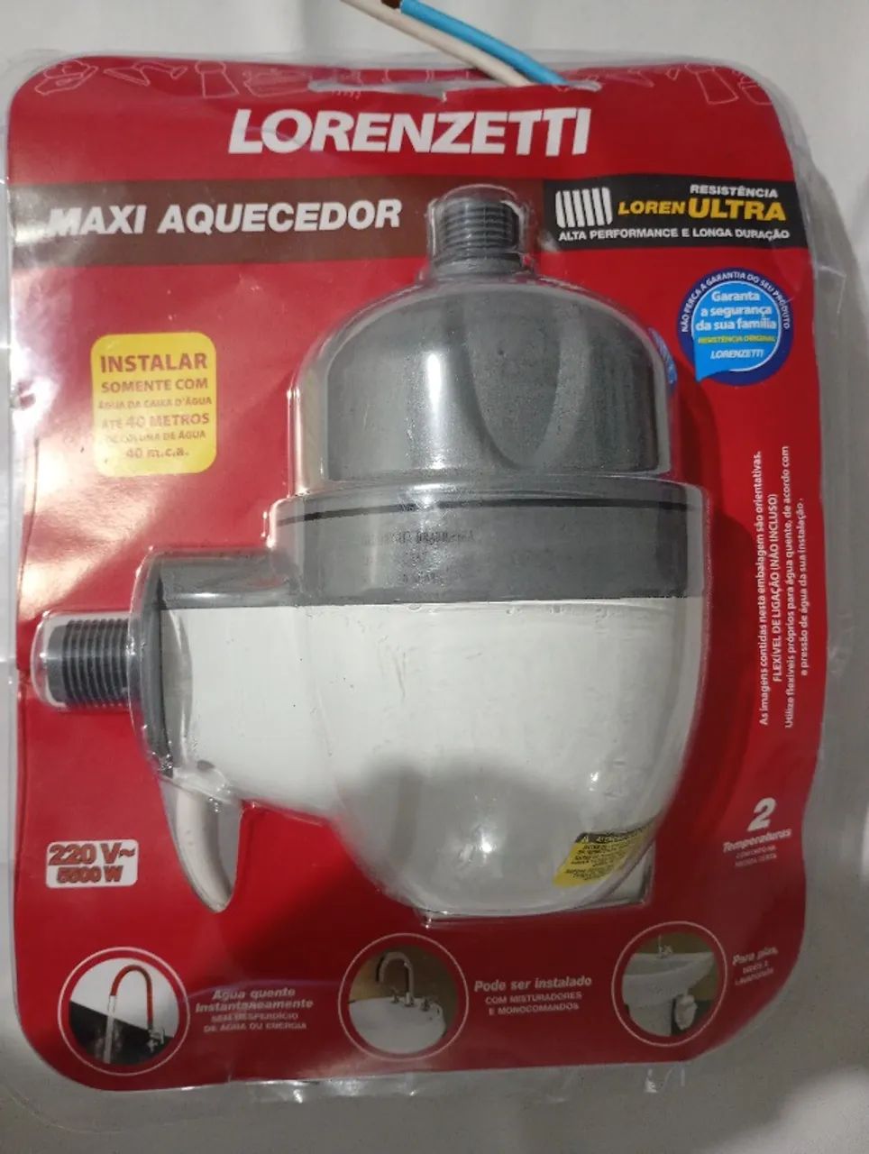 Maxi Aquecedor Ultra Lorenzetti