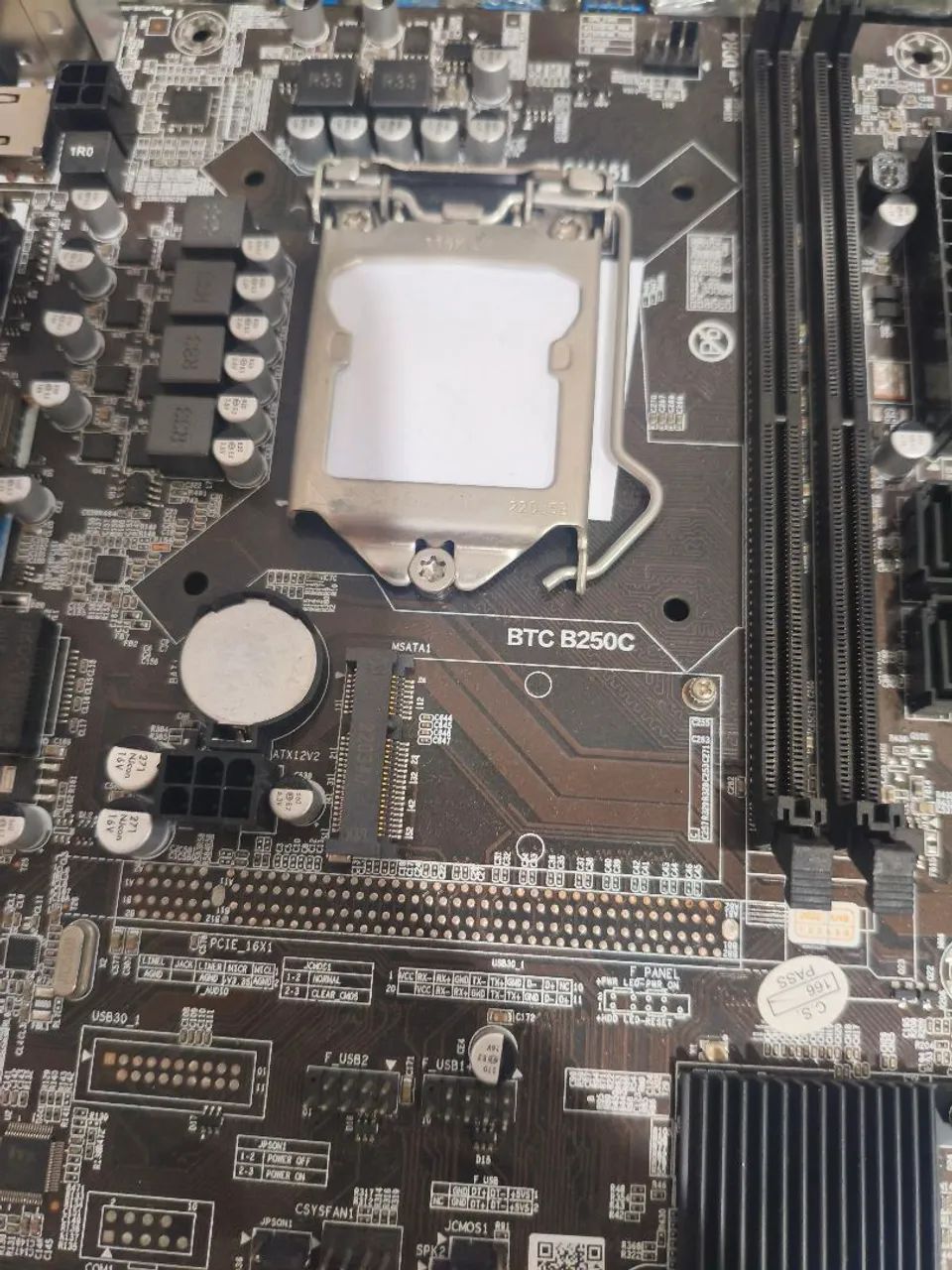 Placa mãe btc b250c - Foto 3