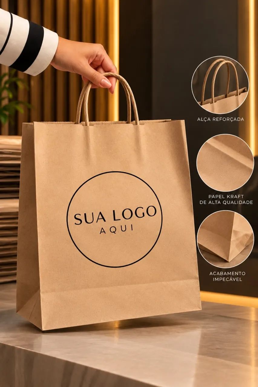 Sacolas personalizadas  - Foto 4